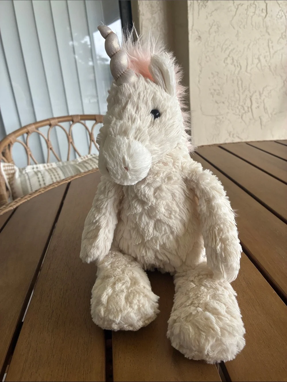 MARY MEYER PUTTY CREAM UNICORN